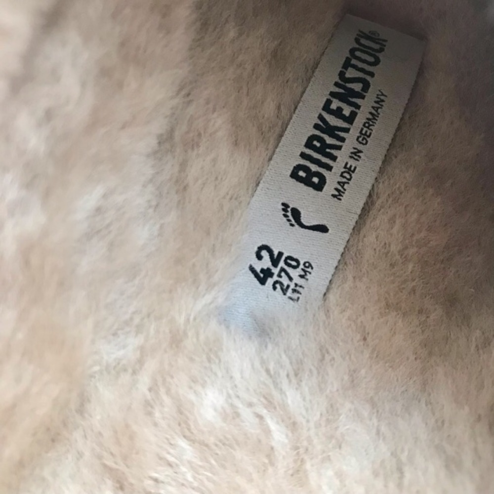 Birkenstock Shoe Clog EU42 S-11 Blair Shearling NEW with Box - Picture 6 of 8